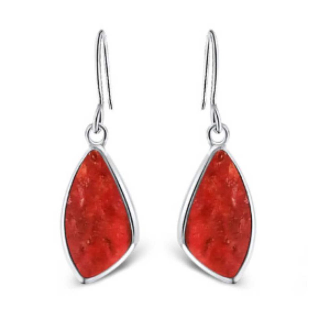 MY iMenso Eterno "Michelina coral" earrings (925/rhod-plated)