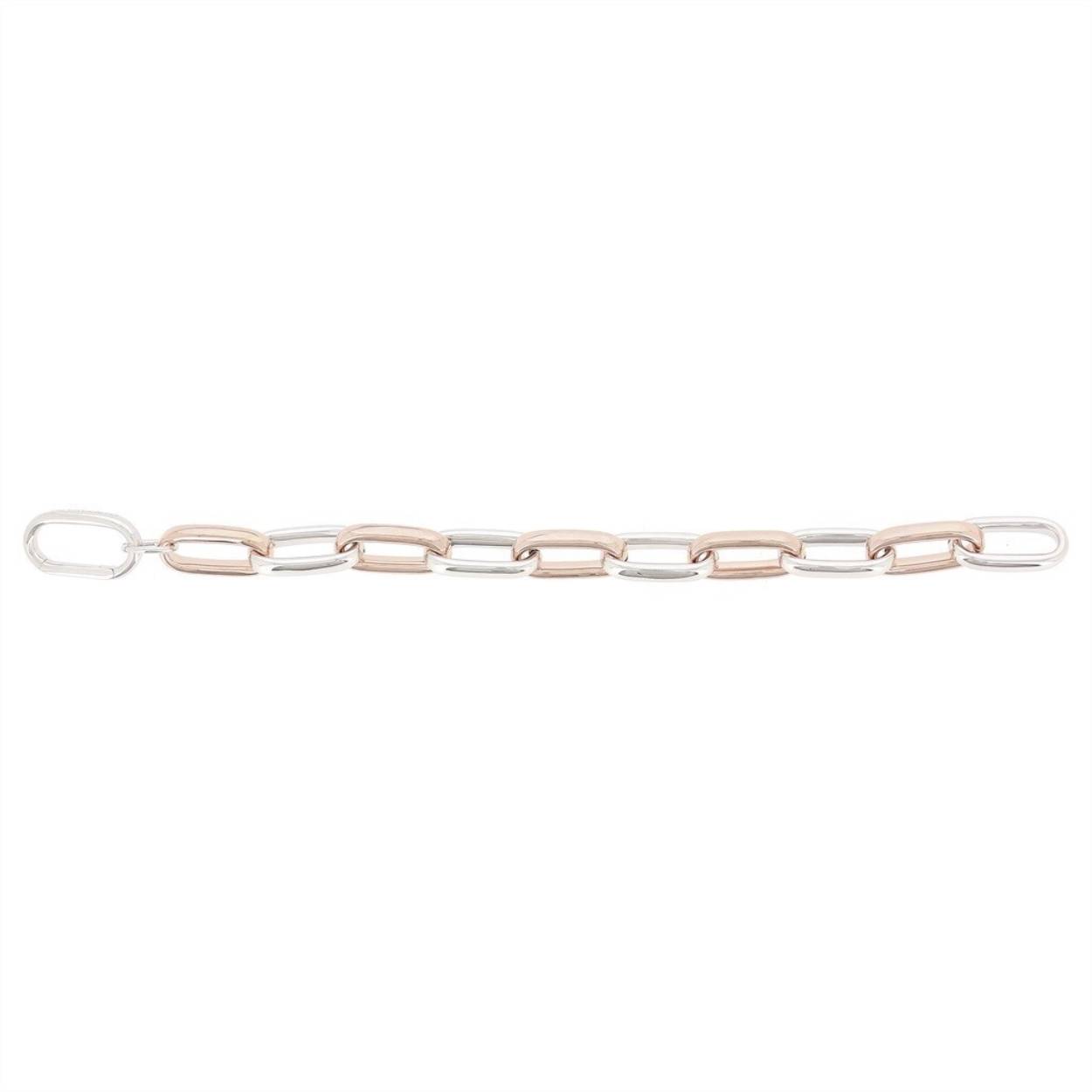 PESAVENTO ARMBAND 23CM ZILVER RHODIUM 18KT VERGULD ROSE WPLVD306