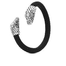 Silk armband snake Fierce