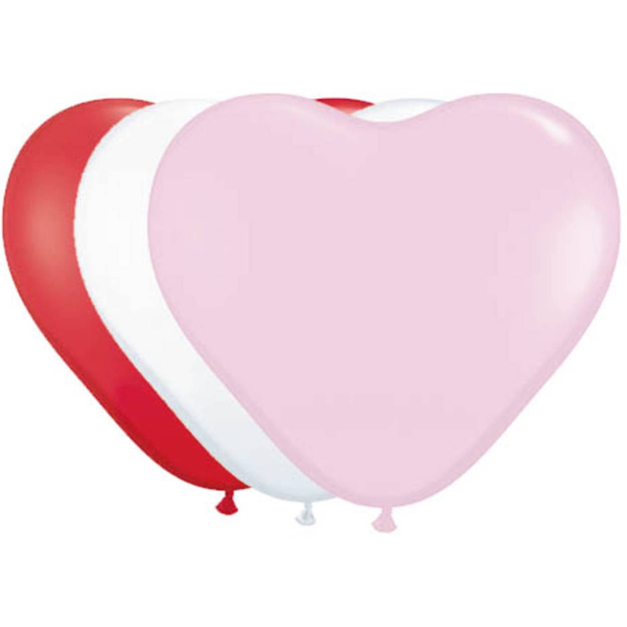 Hartvormige Ballonnen Gemengde Kleuren - 8 stuks. Inhoud: 8 latex ballonnen. Bijvoorbeeld te gebruiken tijdens de volgende feestgelegenheid/feestgelegenheden: Valentijnsdag, Moederdag, jubileum. Elke ballon is 12 inch/30 cm. Het artikel is gemaakt van latex.