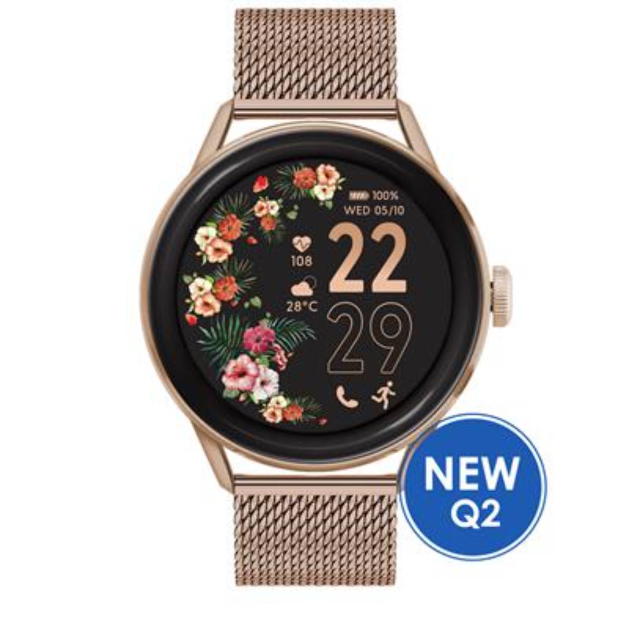 Ice Smart 2.0 - Rose-gold - 1.2 Amoled