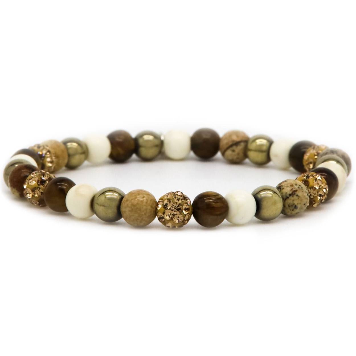 Spiral Eden XS elastic (gold crystal)
