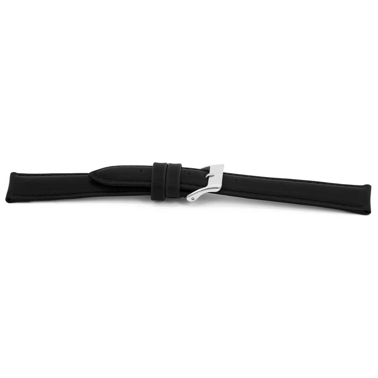 Italiaans lederen horlogeband zwart G02, extra lang, glad en gestikt.
Kleur band: Zwart
Band dikte: 4.5 - 3.5mm
Band lengte: 85/125mm
Band breedte: 16x14mm
Gesp: All Stainless Steel
Bekleding binnenband: Nubuck
Gestikt: Ja
Pushpin: Exclusief
Hypoallergeen: Ja