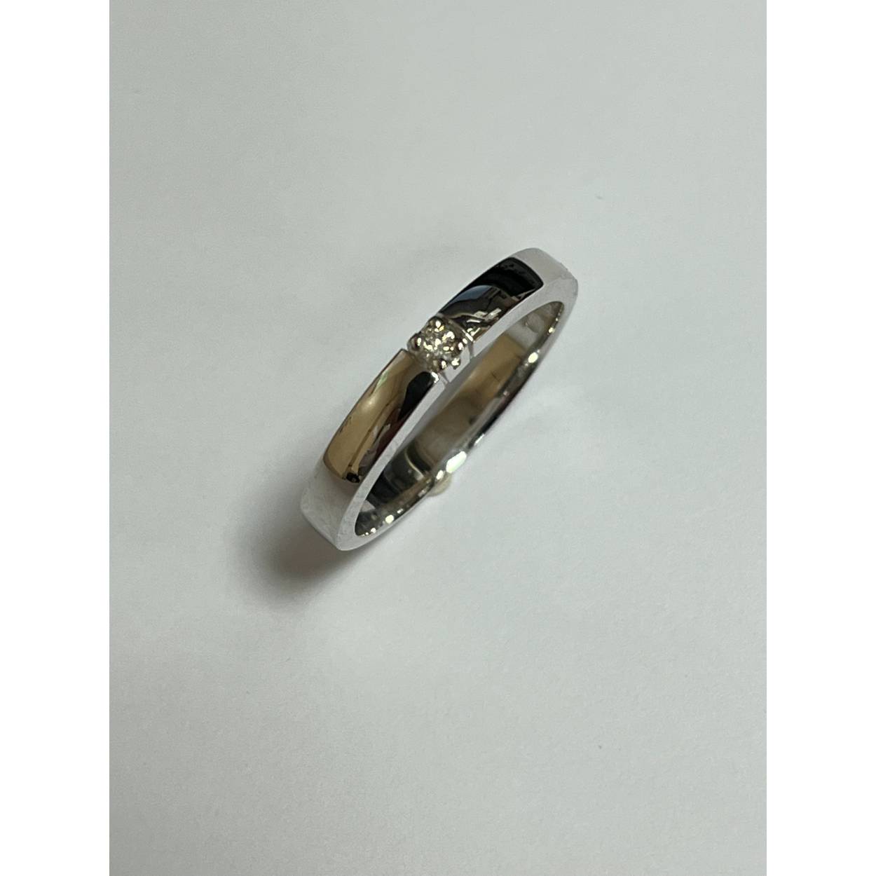 1x 0.03ct alliance geel met wit