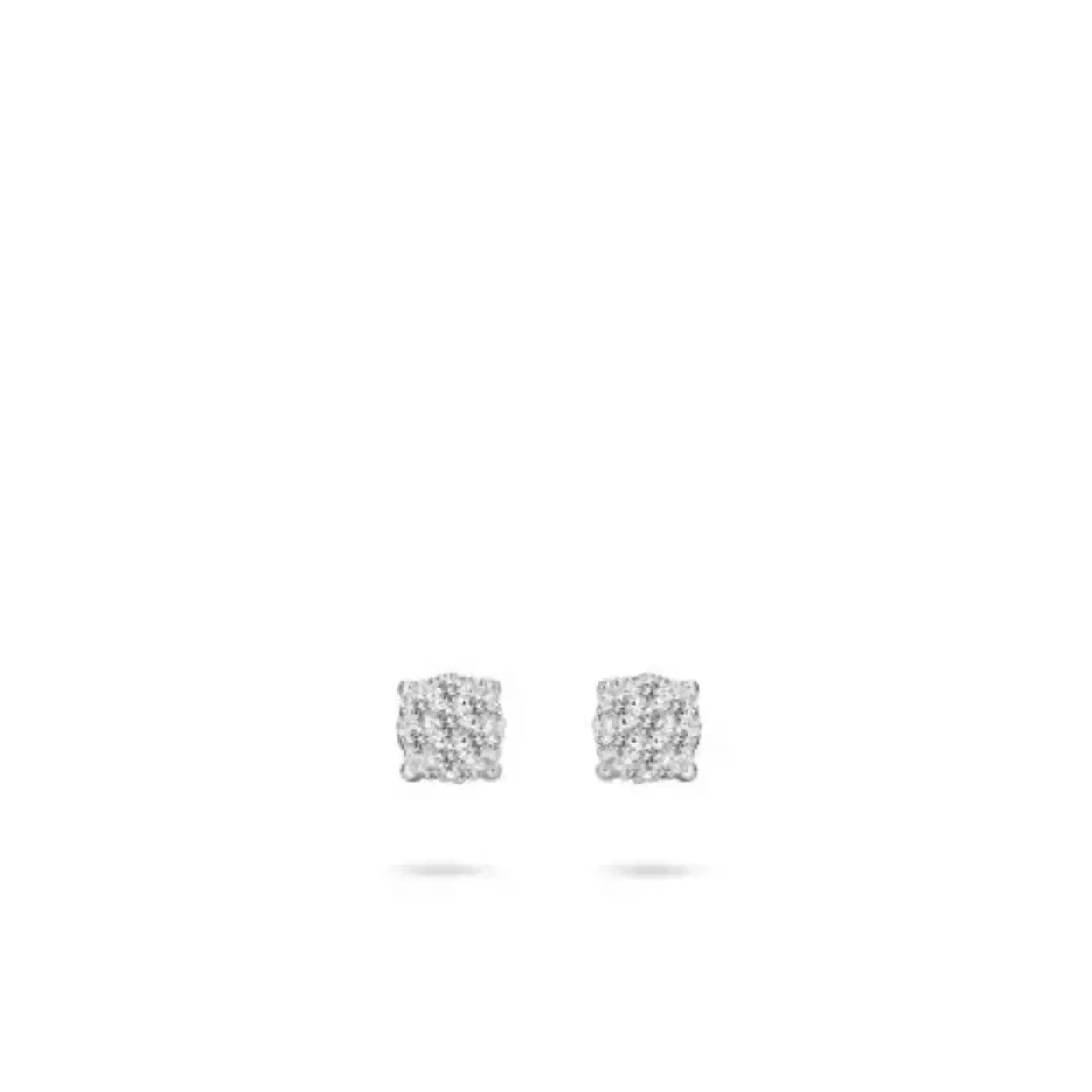 Zilver oorstekers zirconia
