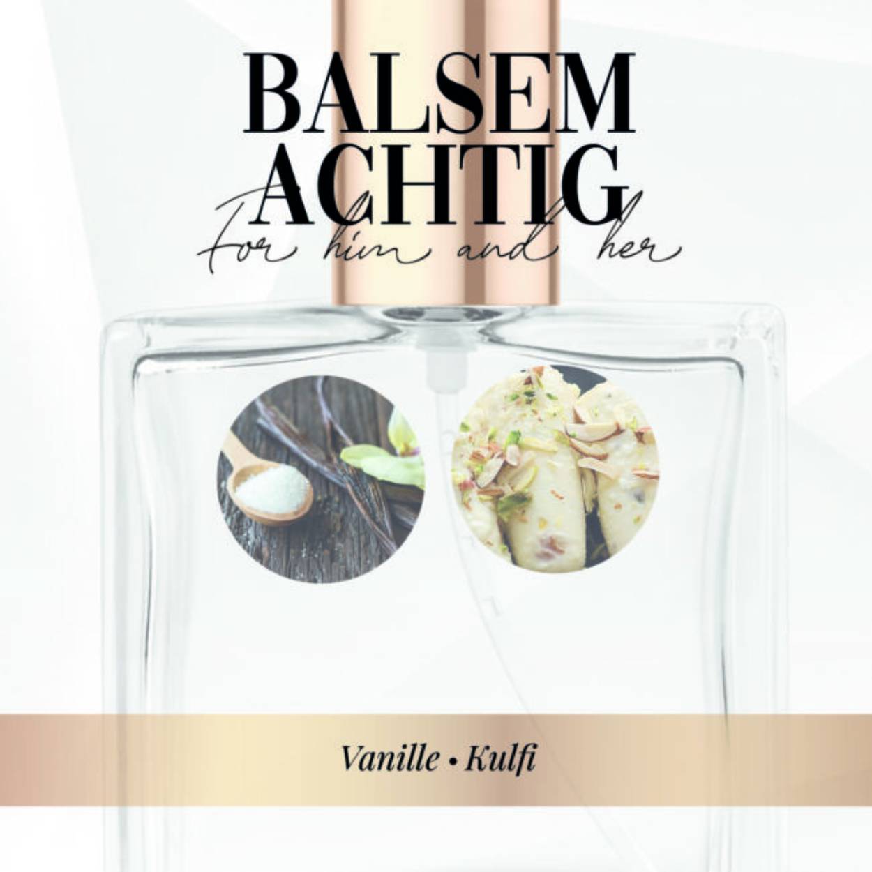 Heerlijke topgeur in een mooi flesje met verstuiver.

Eigenschappen
Geur: Oriëntaals Houtachtige
Waarneembare geuren: Vanille,Kulfi,
Sillage: Midden
Seizoen: Herfst/Winter
Eigenschap: Sexy
Stijl: Smart
Geurgroep: Oriëntaals Houtachtige
Hoofdakkoorden: Warm kruidig, Vanille, Houtachtig, Amber, Balsemachtig, Poederig
Top noten: Mandarijn, Oranjebloesem, Saffraan, Nootmuskaat en Kardemom
Midden noten: Mastiekhars, Roos, Jasmijn, Oranjebloesem en Kulfi
Basis noten: Hout noten, Amber, Sandelhout en Vanille