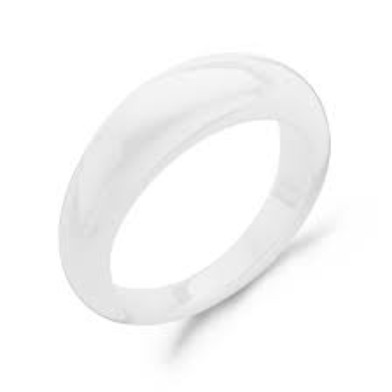 Ceramiek wit ring maat 56