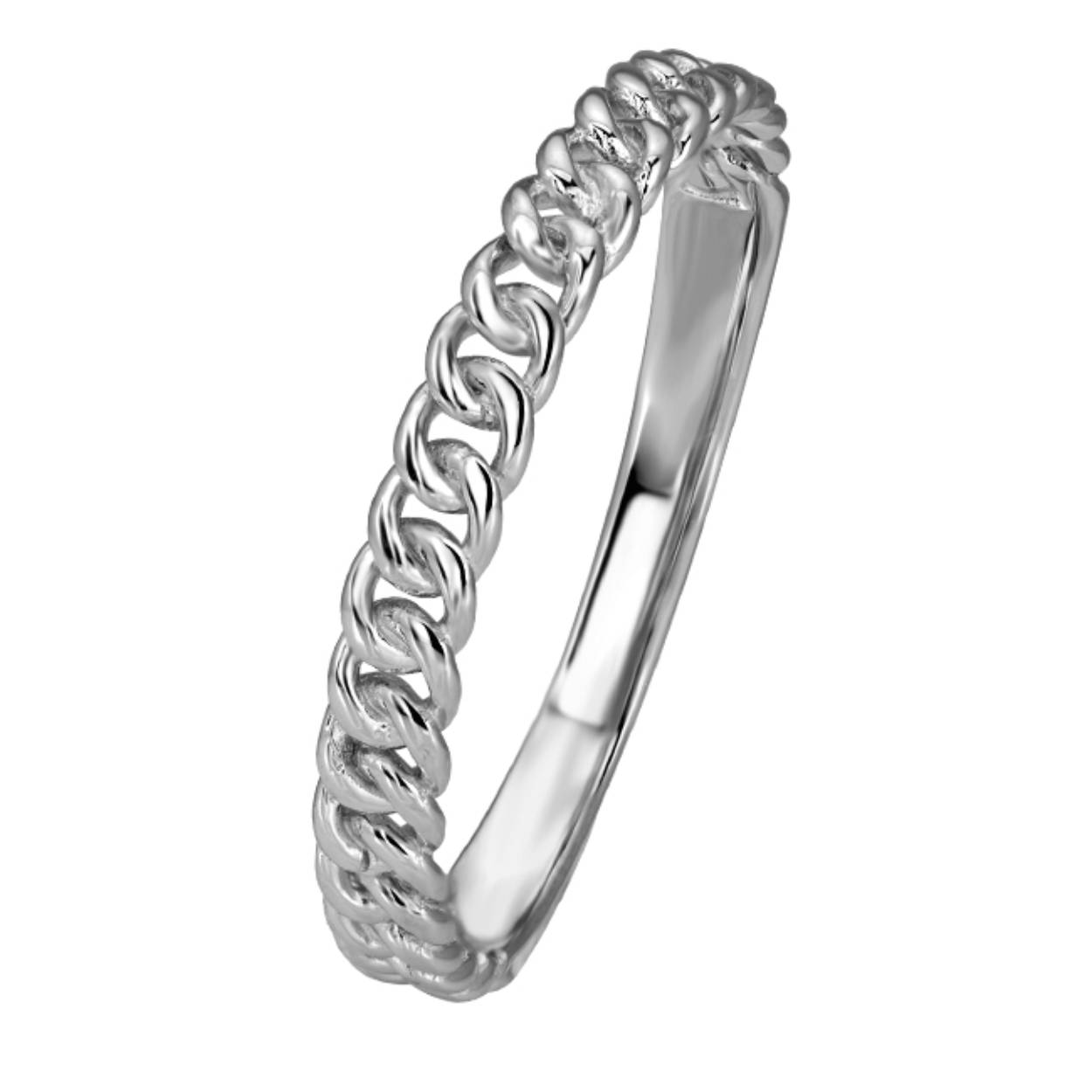 Zilver Rosa di Luca aanschuifring gourmetpatroon maat 60