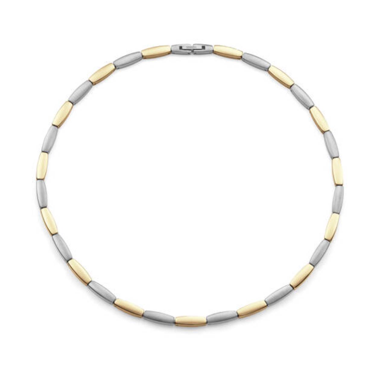 Boccia titanium collier deels goldplated.
Combineer met de bijpassende armband voor een complete look!
