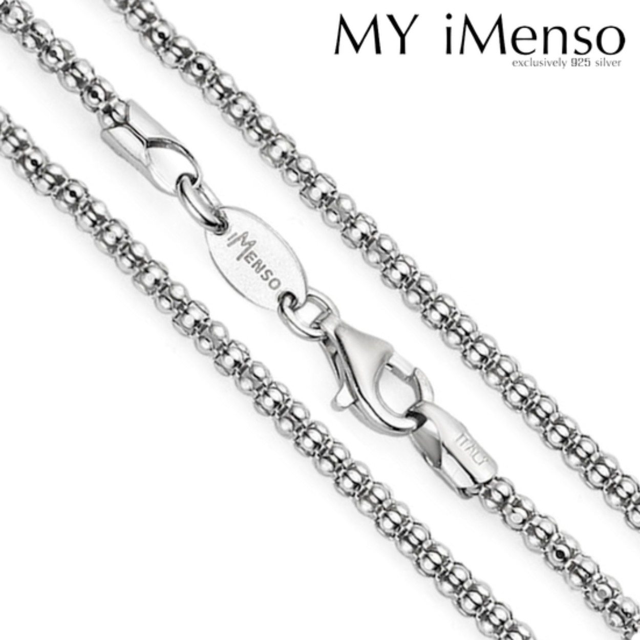 My Imenso zilveren collier 27-0035-70
