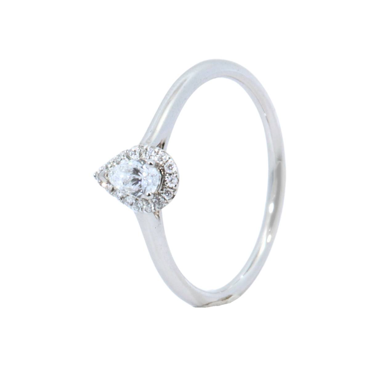 ring 18KT 2.32gr 0.24ct