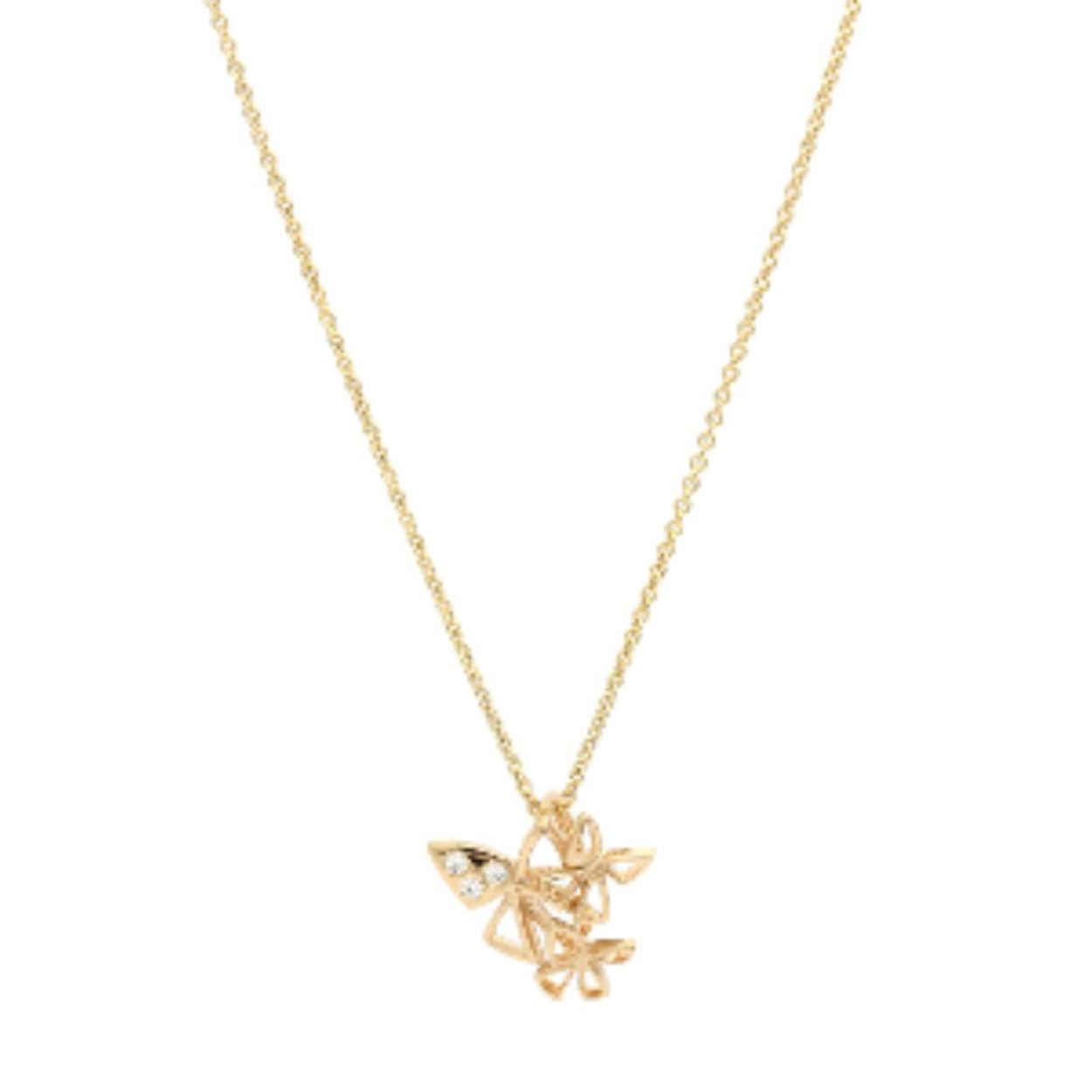 14krt. geel gouden hanger met briljanten 0,06ct. VSI/TW