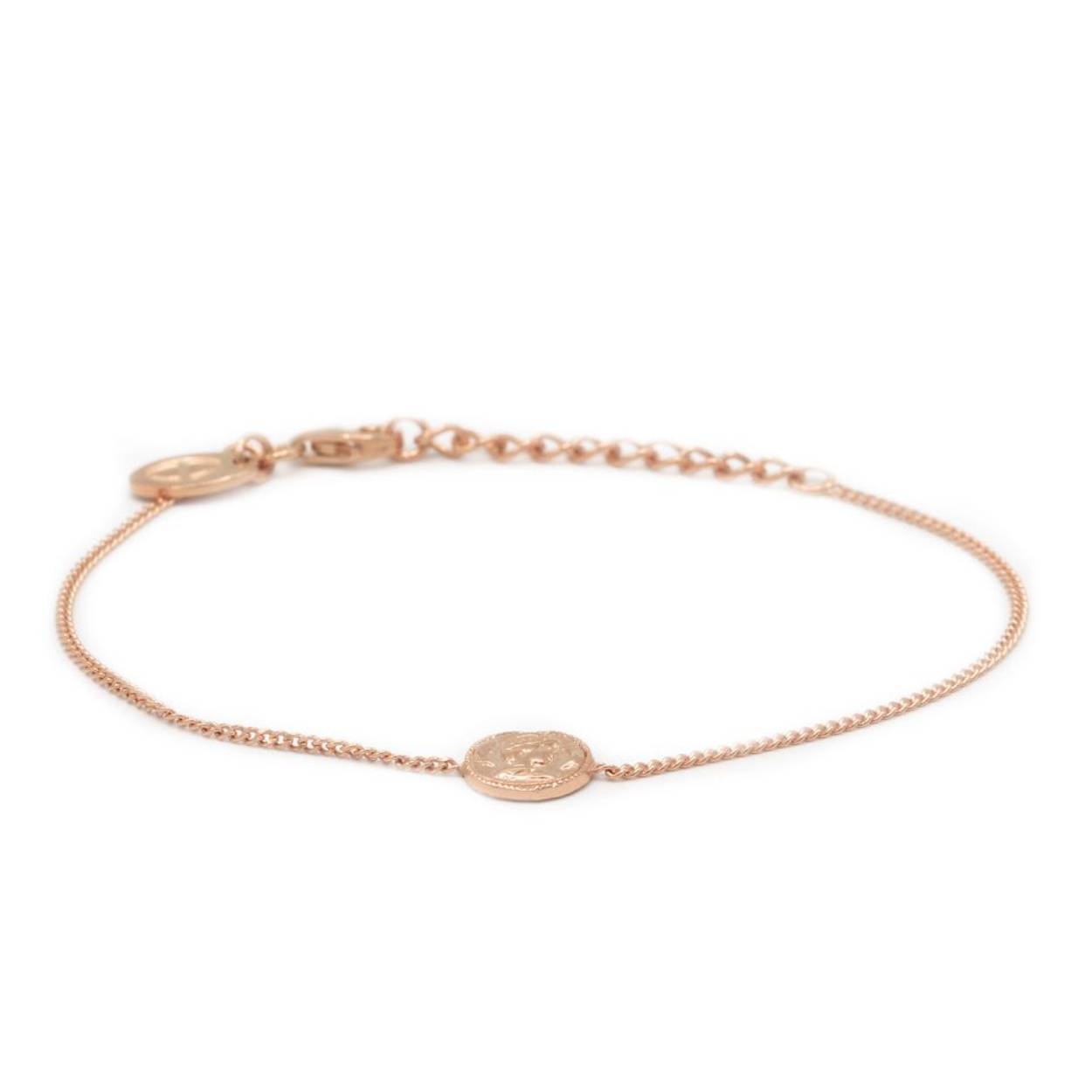 Karma Bracelet Coin Roseplated

SKU	                        94044
Kleur	                        Kristal
Materiaal	                Rosé verguld
Merk	                        Karma Jewelry
Lengte Armband	16 - 20 cm

Draag de armband Coin Roseplated alleen of combineer deze met andere uit de KARMA-collectie