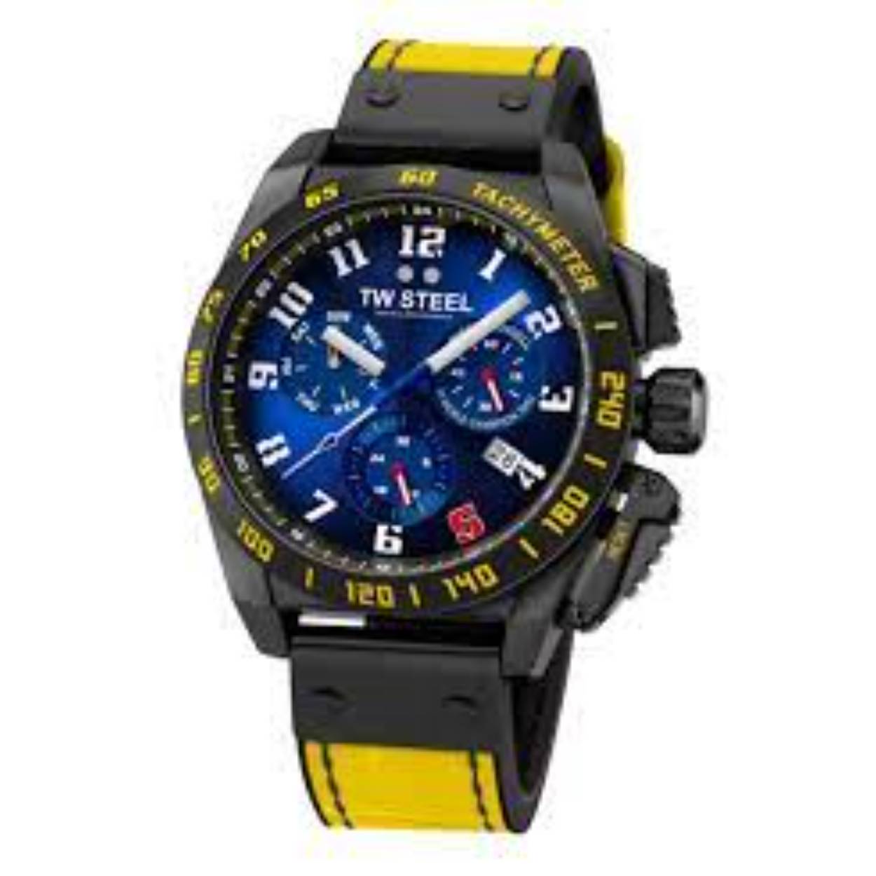 Iconisch coureur, iconisch horloge! De TW1017 is geïnspireerd door Mansell's legendarische FW14B auto. Deze limited edition heeft een Zwitserse chronograaf als krachtbron en is voorzien van ontspiegeld saffierglas, een geel lederen strap en een speciale Nigel Mansell caseback.