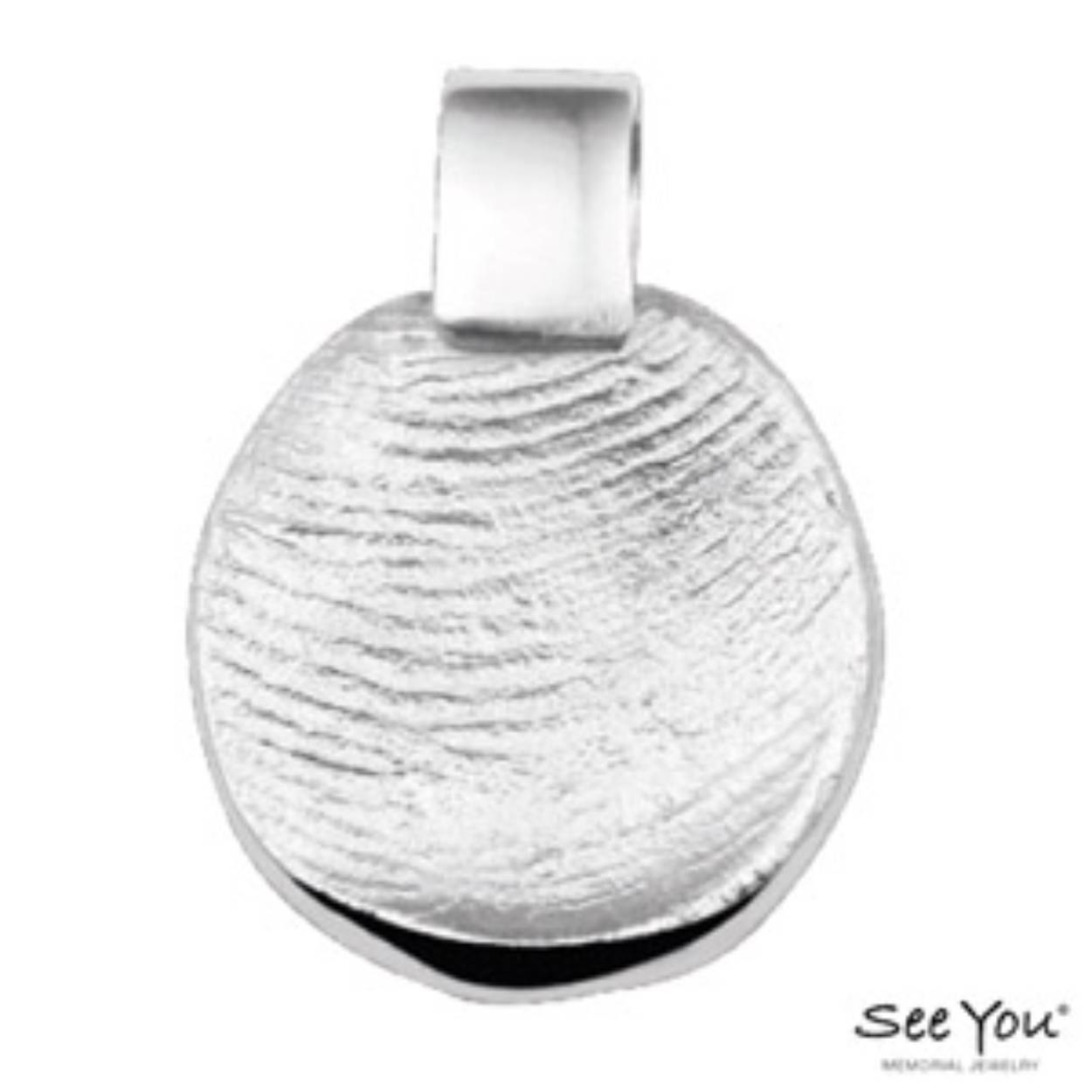 SEE-401S ZILVER HANGER SEE YOU VINGERAFDRUK