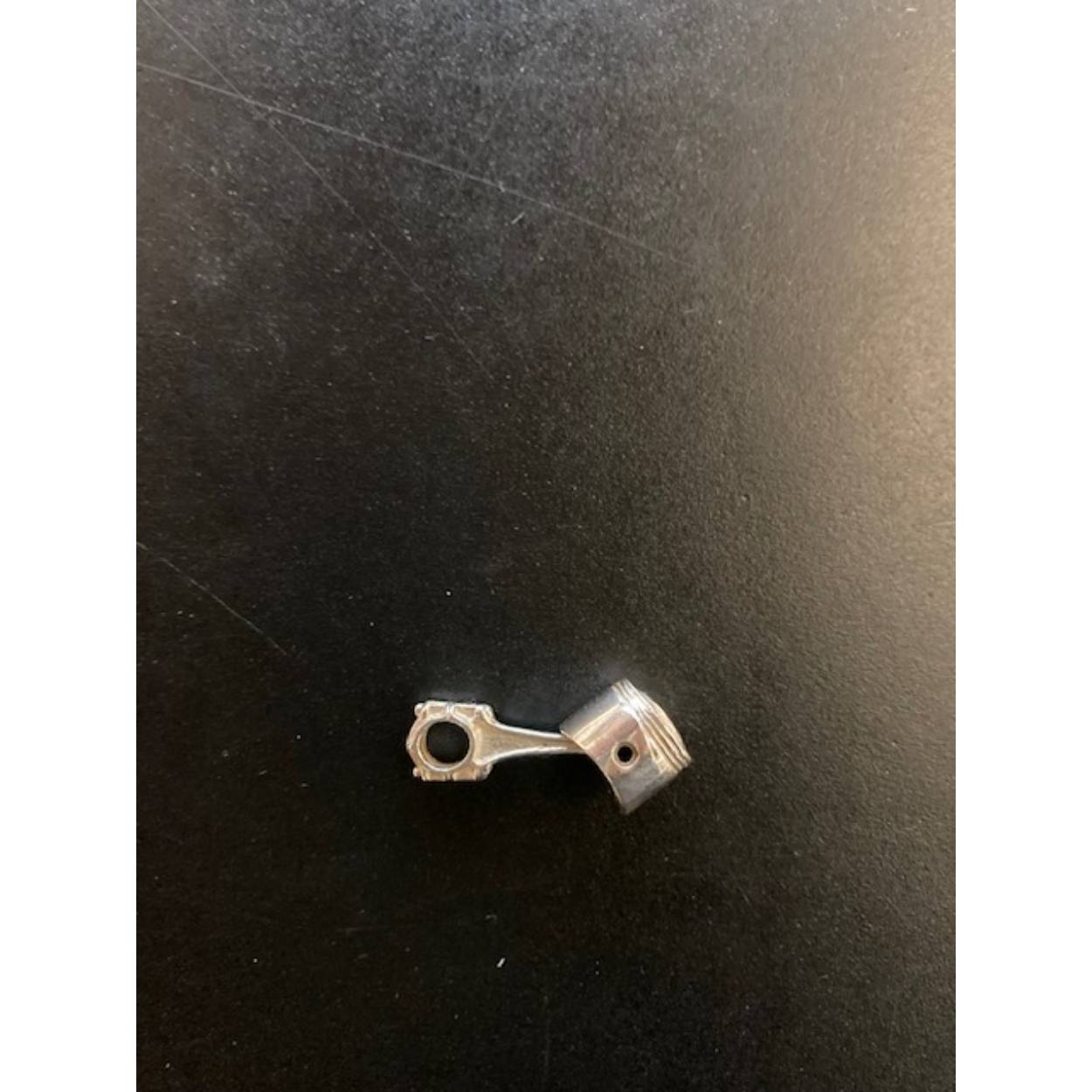 zilveren hanger zuiger