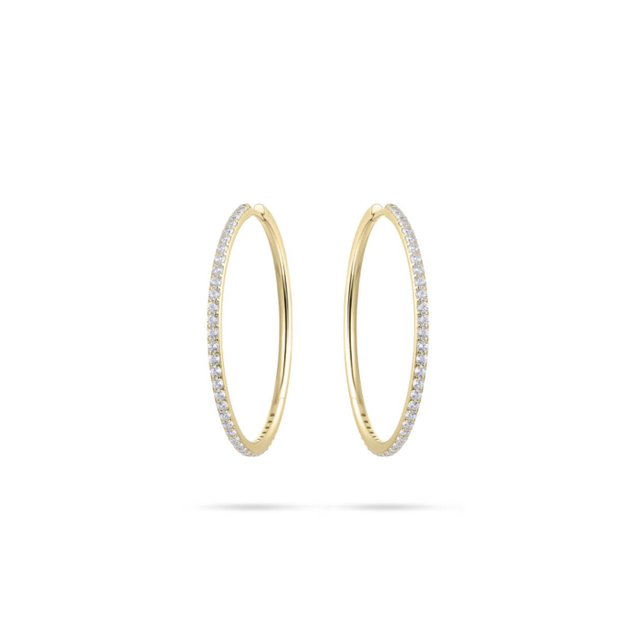 Gisser double goud oorringen KCK2/40Y