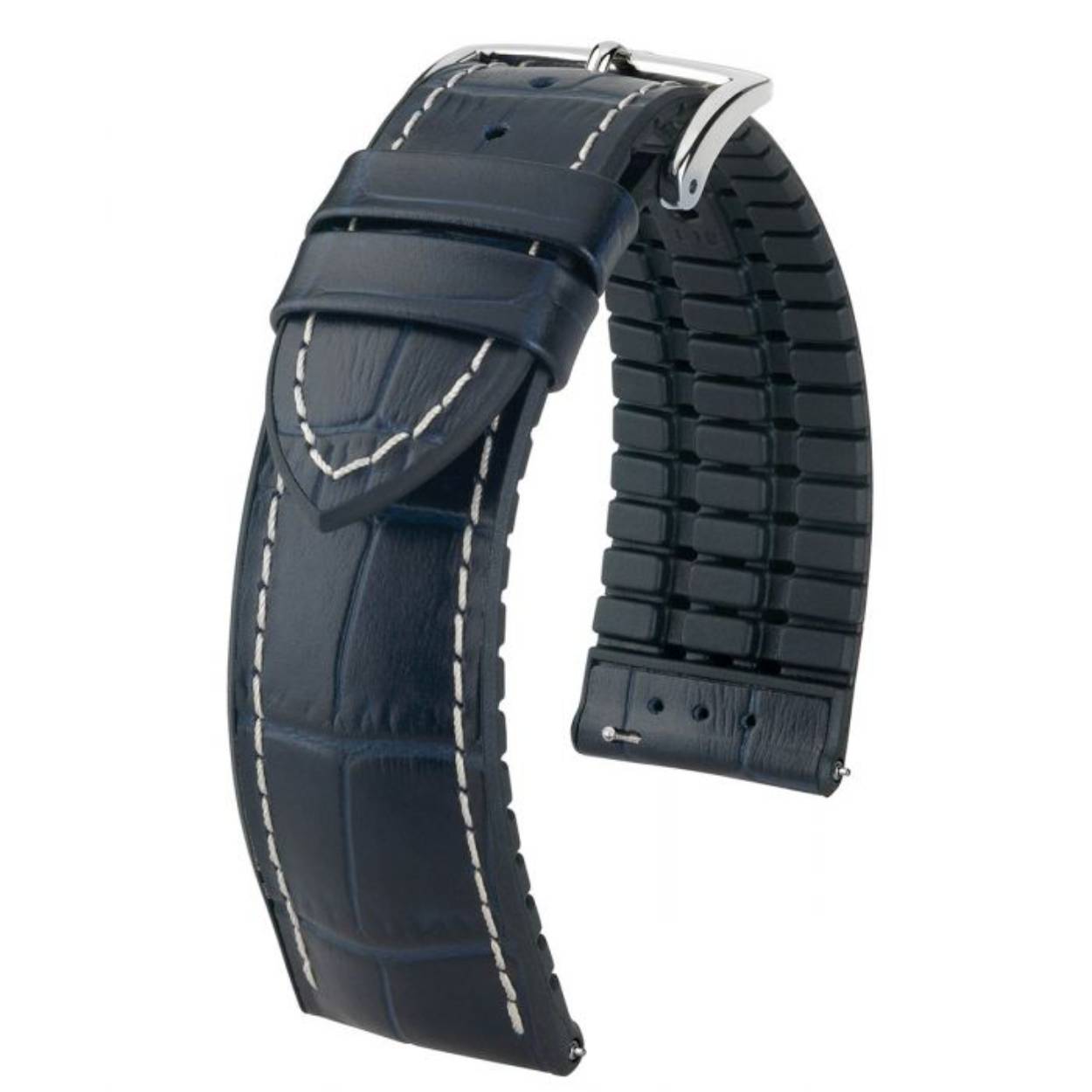 Charmant, superieur en exclusief - GEORGE is een absolute klassieker uit de HIRSCH Performance Collection.

Armband voor zowel mannen als vrouwen
Atletische leren armband
Uitstekend draagcomfort dankzij kern van natuurlijk rubber
Past en past perfect bij elk slim horloge
Eenvoudig te monteren, met behulp van het HIRSCH Quick Release-mechanisme
GEORGE heeft een bijzonder opvallend design, met de armband gemaakt van het fijnste Italiaanse kalfsleer. Bovendien heeft het een prachtig realistische alligatorkorrel en een semi-matte afwerking. De hoogwaardige rubberen kern van HIRSCH zorgt voor uitstekende functionaliteit en ook voor draagcomfort.

Bovendien creëren de contrasterende gepatenteerde naad en de ingebedde vaste lus van deze armband een atletische maar klassieke vleugje elegantie in zijn puurste vorm. GEORGE is verkrijgbaar in vijf verschillende kleuren en met een Apple Watch-adapter (verkrijgbaar in onze online winkel) die op elk Apple Watch of ander slim horloge past.