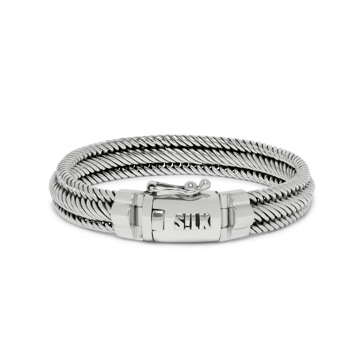 SILK ARMBAND ZILVER 731.19