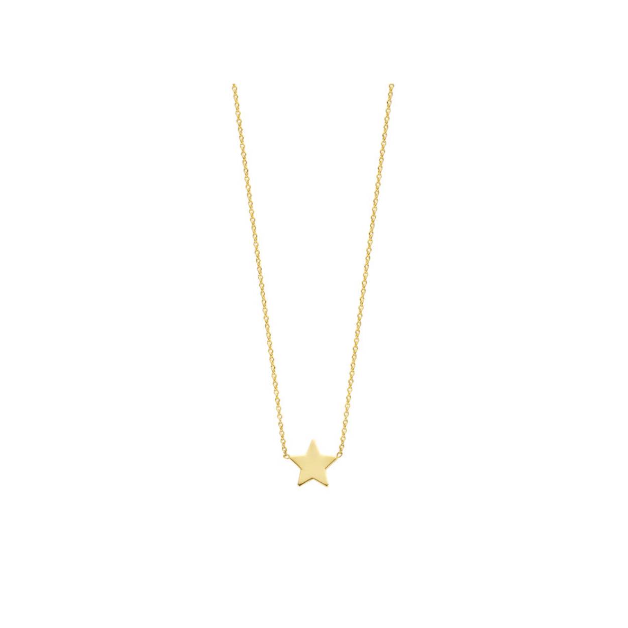 Met deze Star Necklace draag je jouw geliefde altijd dicht bij je hart. Kies een initiaal en stel jouw perfecte Just Franky ketting samen. Deze ketting is verkrijgbaar in 14k massief geel-, wit- of rosègoud.
Dit unieke sieraad is met liefde ontworpen samen met Ellemieke. Om hiermee de liefde voor altijd te kunnen vastleggen in puur goud. Personaliseer deze Star Necklace en kies een initiaal, sterrenbeeld of symbool. Zo stel jij je perfecte Just Franky ketting samen. Elk sieraad is uniek en handgemaakt in Nederland door pure vakmanschap.