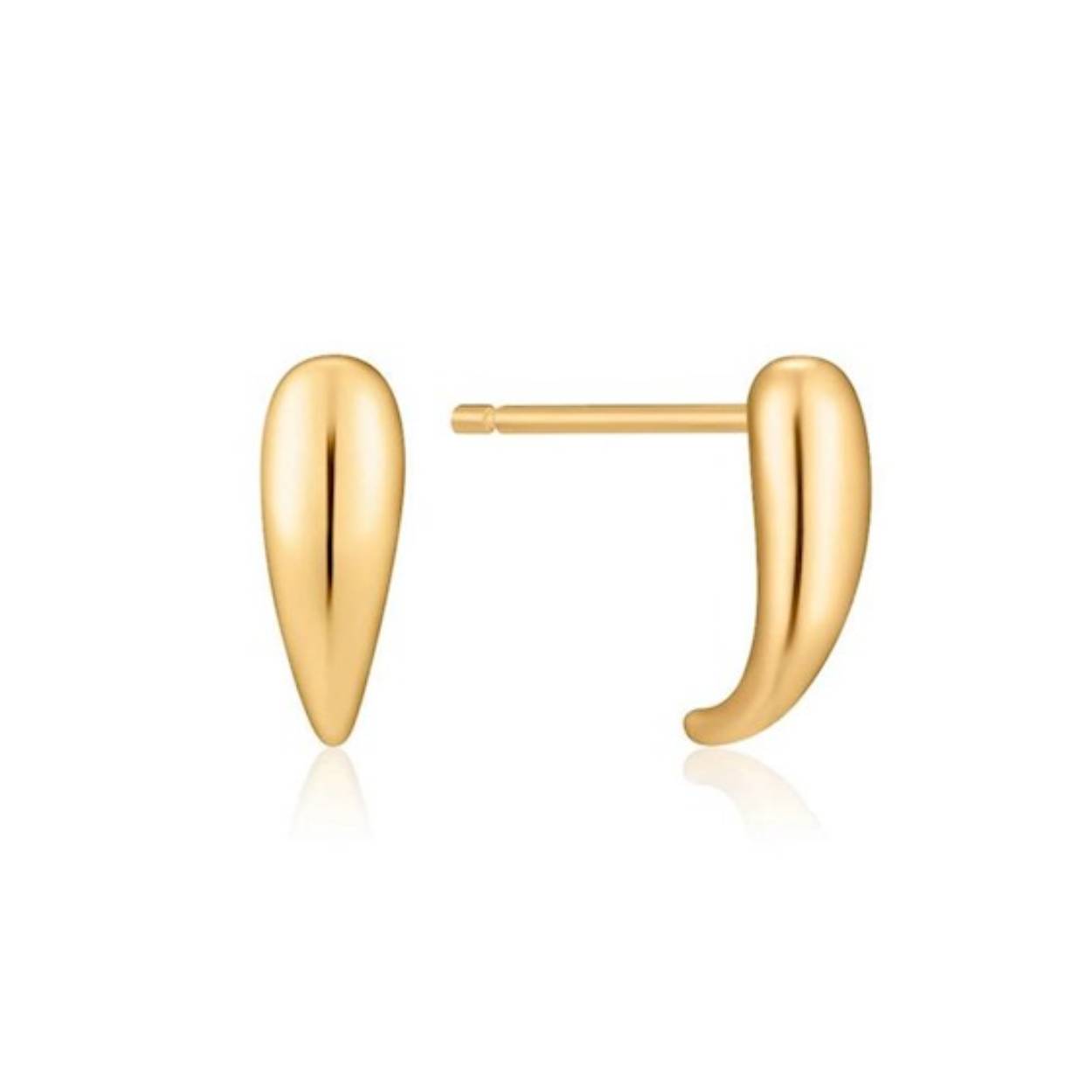 Ania Haie zilver goud verguld Luxe Stud AH-AHE099-03G