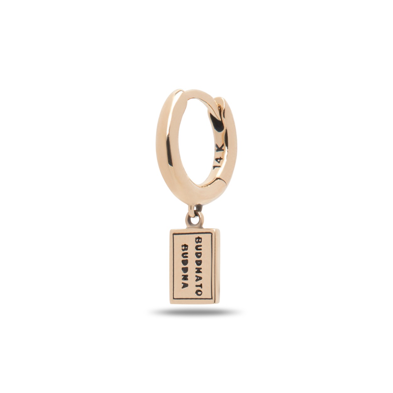 14k gold earhoop