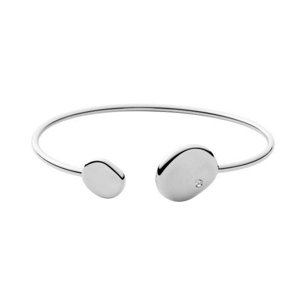 Edelstalen Armband met crystals van Skagen