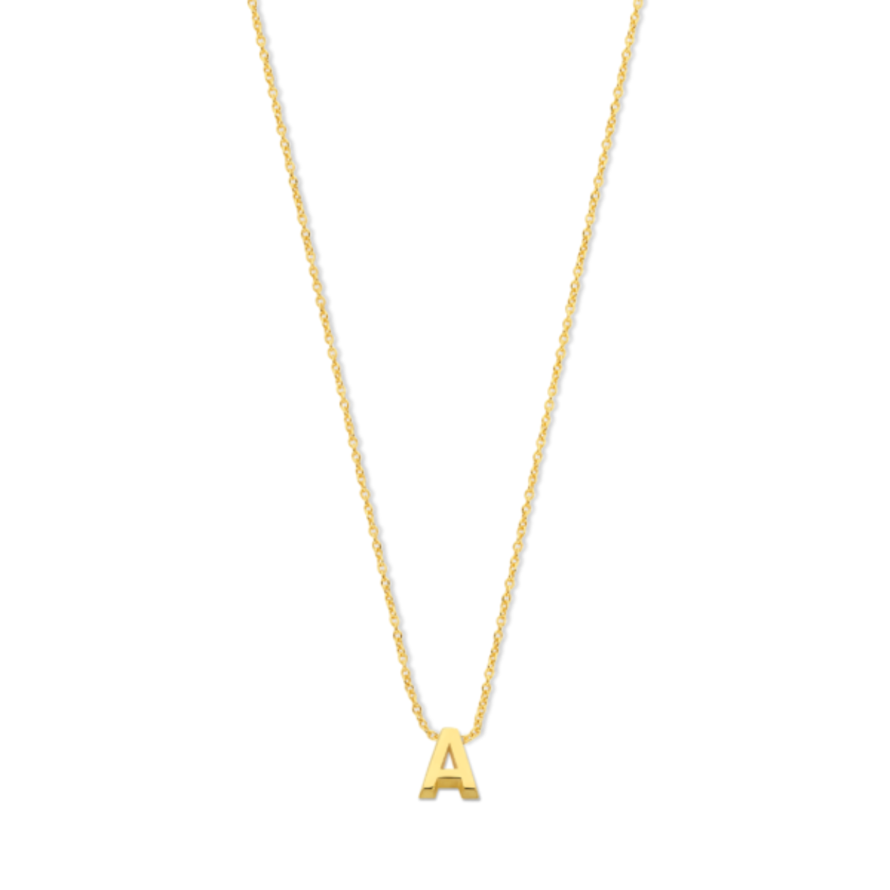 Ontwerp jouw unieke Minioro ketting met deze Initiaalbedel uit onze Letter Love Collectie, vervaardigd van 14-karaats goud!

Kies een initiaal voor aan de ketting dat belangrijk is voor jou of een geliefde.
Zo cre&euml;er je een ketting met een speciale betekenis en draag je altijd een herinnering, jezelf of een dierbare dicht bij je hart.