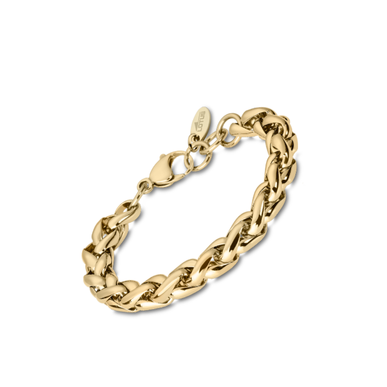 Lotus style armband plaqué