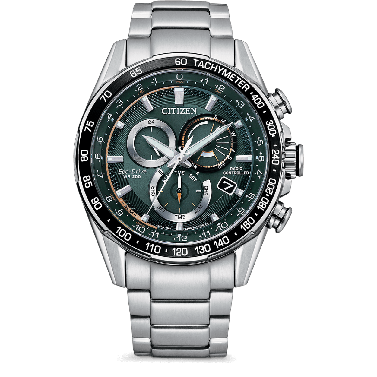 Citizen heren horloge Citizen horloge heren multifunctie radiografisch titanium saffierglas
