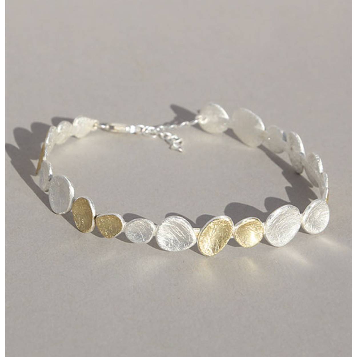  armband serie Yukon zilver verguld