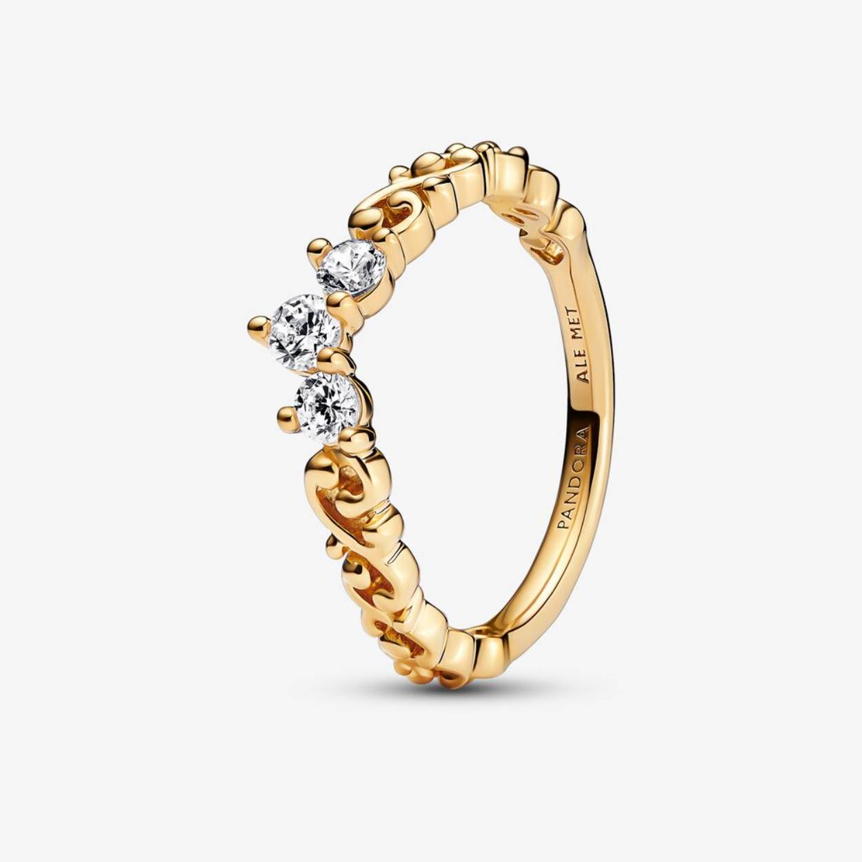 162232C01-56  Regal Swirl Tiara Ring