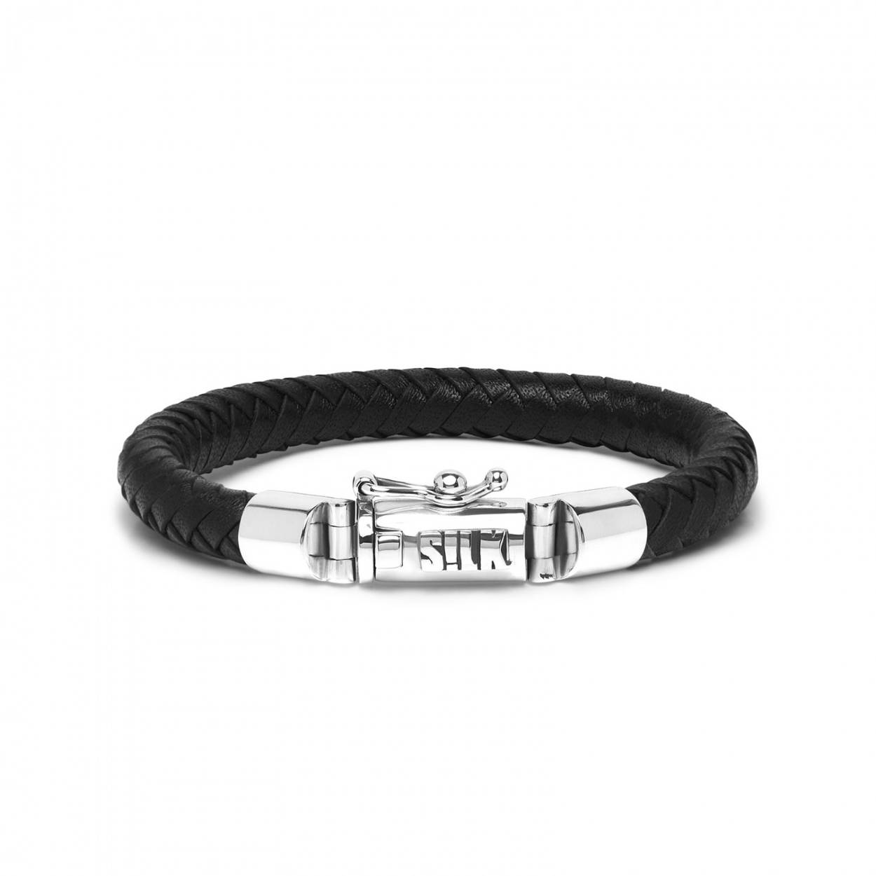 Deze leren armband met zilver slot is van het merk SILK.
De armband is 21 cm, mocht u interesse hebben in een andere maat neem dan contact met ons op.