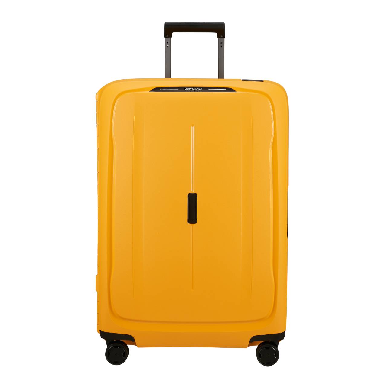 Samsonite Essens Spinner 75/28 – Duurzaam, Stijlvol & Herkenbaar

Reis moeiteloos én milieubewust met de Samsonite Essens Spinner 75/28 in de opvallende kleur Radiant Yellow. Dankzij de ruime inhoud van 111 liter, de vier soepele spinnerwielen en het comfortabele ontwerp is deze koffer perfect voor lange reizen. De heldere kleur zorgt ervoor dat je jouw bagage direct herkent op de bagageband.

Kenmerken – Buitenkant:

Vervaardigd uit minstens 70% gerecycled polypropyleen

Recyclex™ Material Technology Initiative: duurzaam én sterk

Gemaakt met het equivalent van 466 yoghurtpotjes van 4g

Telescopische trekstang en stevig bovenhandvat voor comfortabel dragen

4 spinnerwielen voor soepel en geruisloos manoeuvreren

Gebruik van groene stroom bij productie en assemblage

Kenmerken – Binnenkant:

Voering: 97% gerecycleerde PET-flessen

Riemen: 100% gerecycleerde PET-flessen

Gebruikt het equivalent van 16 PET-flessen van 0,5L (20g)

Coating en versteviging van nieuwe materialen voor extra duurzaamheid

Specificaties:

Afmetingen: 75 x 52 x 33 cm

Volume: 111 liter

Gewicht: 4,3 kg

Kleur: Radiant Yellow

Perfect voor wie stijl, comfort en duurzaamheid wil combineren in één opvallende reisgenoot.