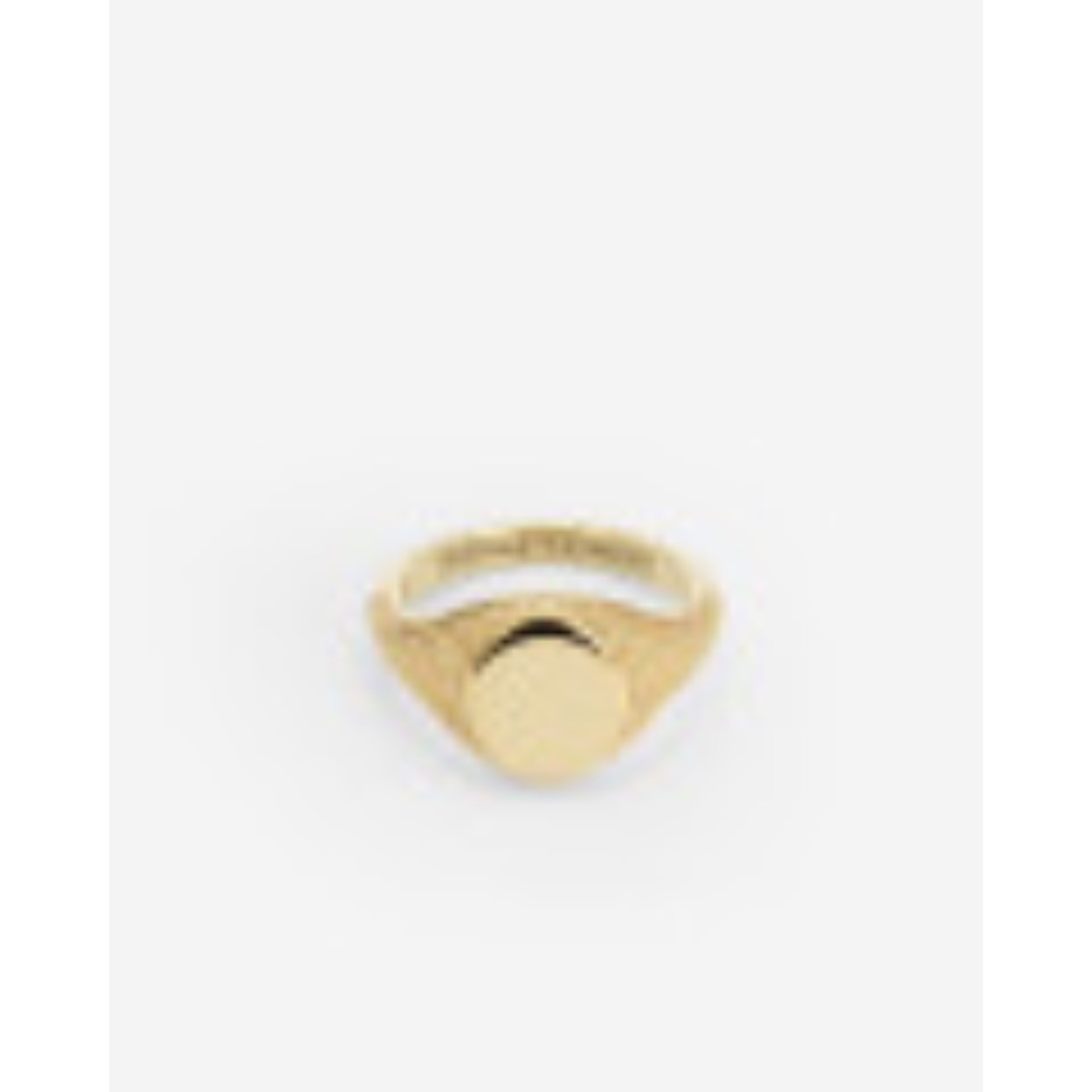 049GV 17,5 - Ellen Signet Ring Goud Vermeil