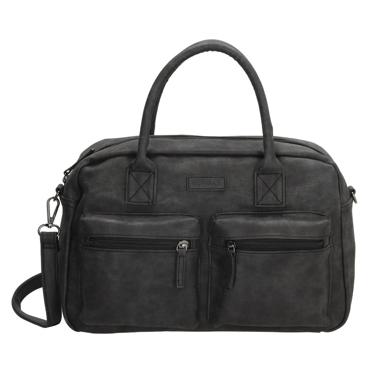 Een mooie handtas is toch iets wat elke vrouw in haar tassencollectie zou moeten hebben! Deze handtas uit de Arjonilla collectie van Beagles is praktisch, mooi en niet te gek! De tas heeft twee voorvakken met ritssluiting, een hoofdvak met ritssluiting én een achtervak met ritssluiting. Genoeg plek om je spullen geordend een plekje te geven. De schouderband van de tas is afneembaar en verstelbaar, zo draag je de tas helemaal hoe jij maar wilt! De tas is verkrijgbaar in veel verschillende kleuren, voor welke kleur ga jij? 

De eigenschappen van deze handtas zijn: 

Voorvakken met ritssluiting 
Hoofdvak met ritssluiting 
Achtervak met ritssluiting 
Afneembare en verstelbare schouderband 
Dubbel handvat 