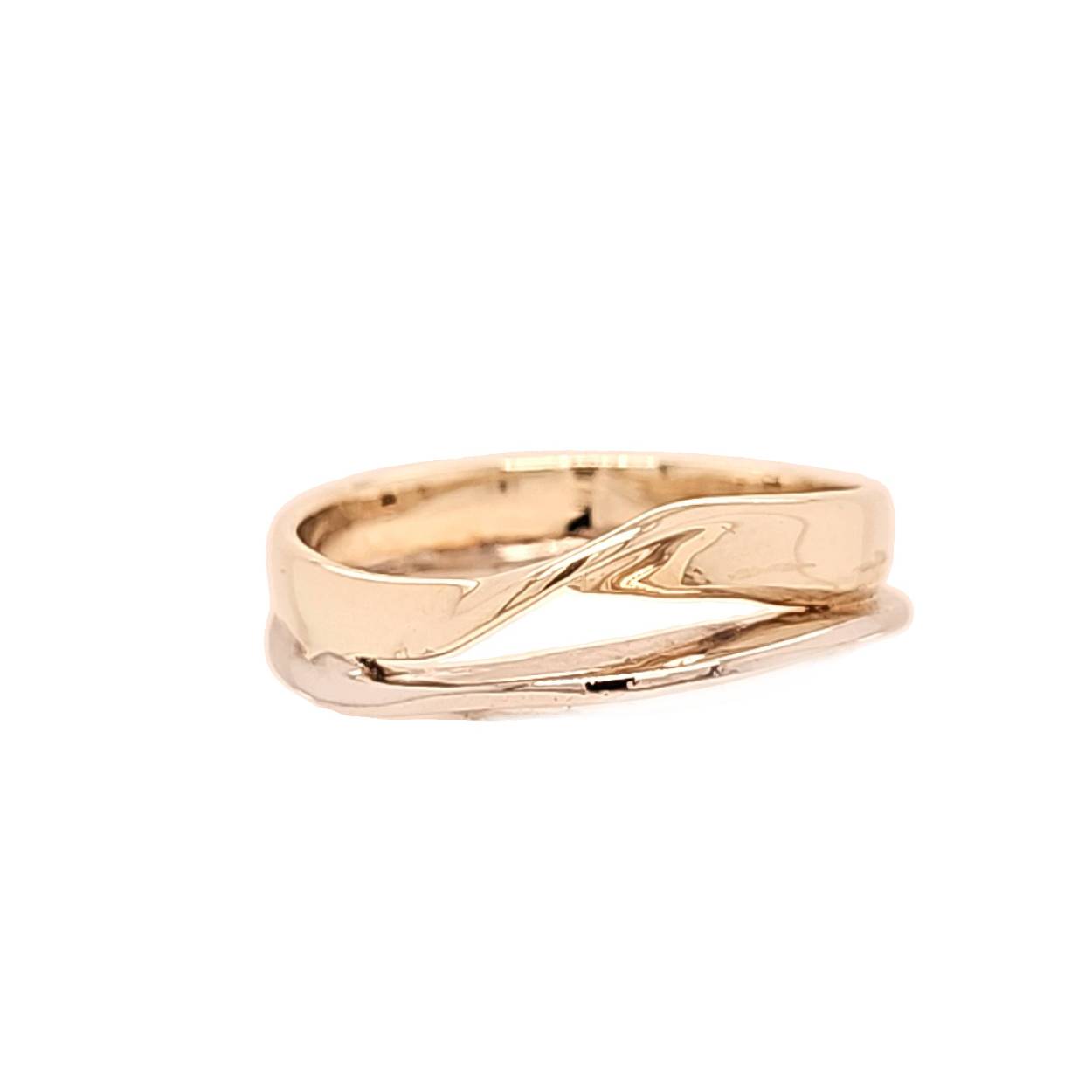 geelgouden/witgouden ring