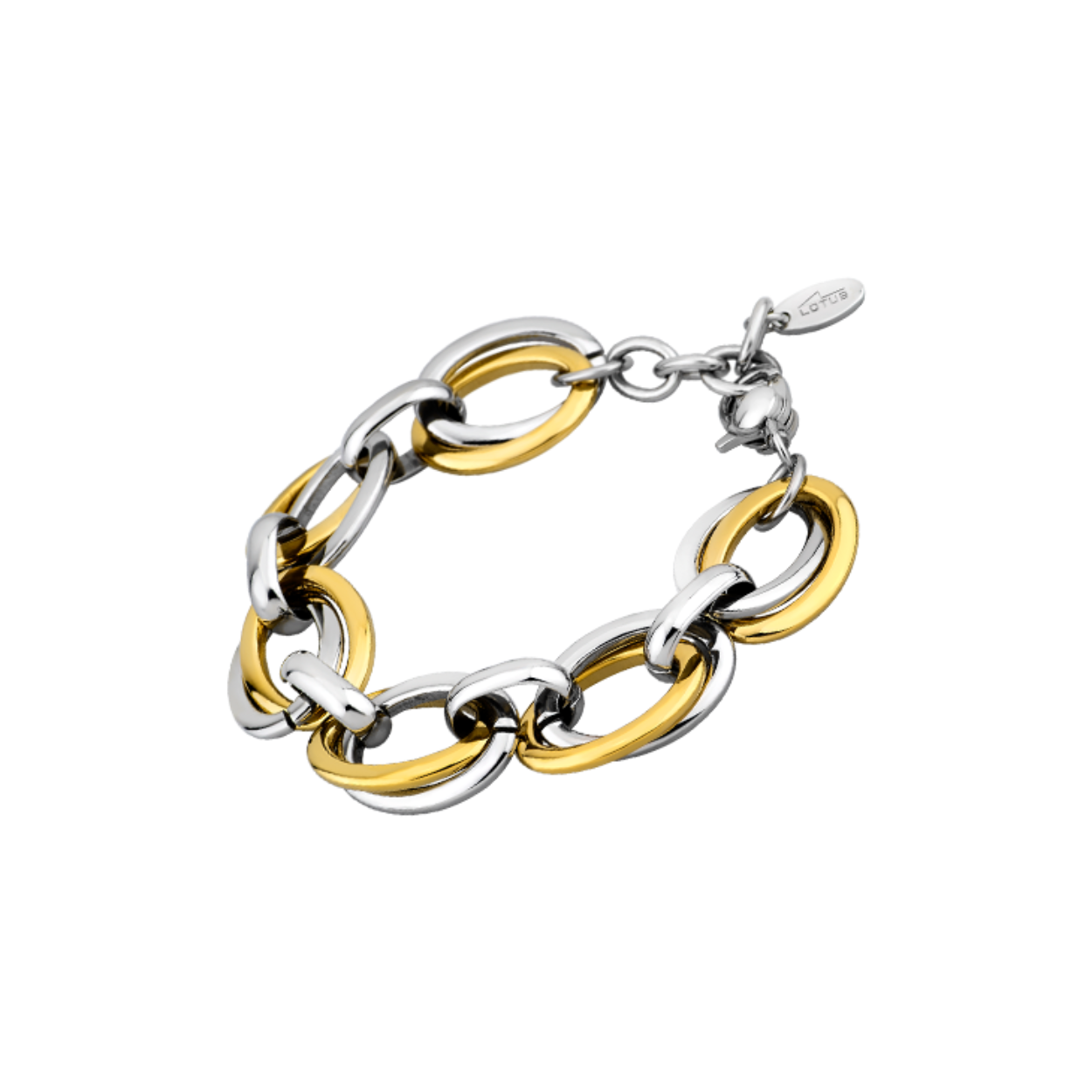 De trendy sieraden van Lotus Style Zijn gemaakt van Staal en hebben een luxe uitstraling.