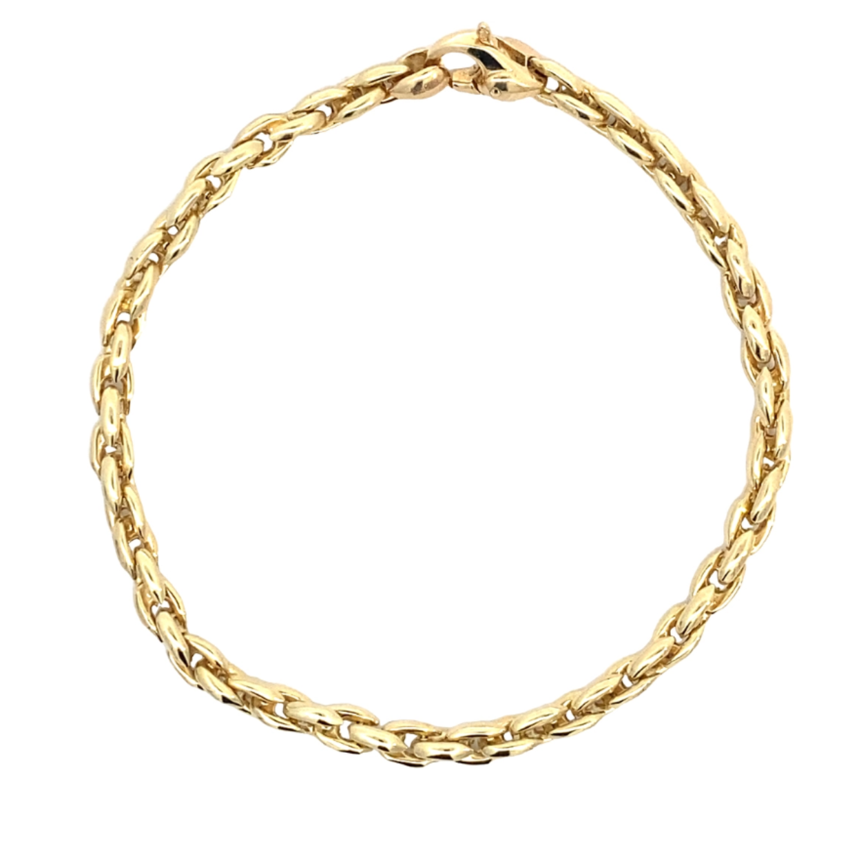 Prachtige 14krt geelgouden armband van het merk Monzario. De armband heeft een lengte 19cm.

Tevens bijpassend collier leverbaar .