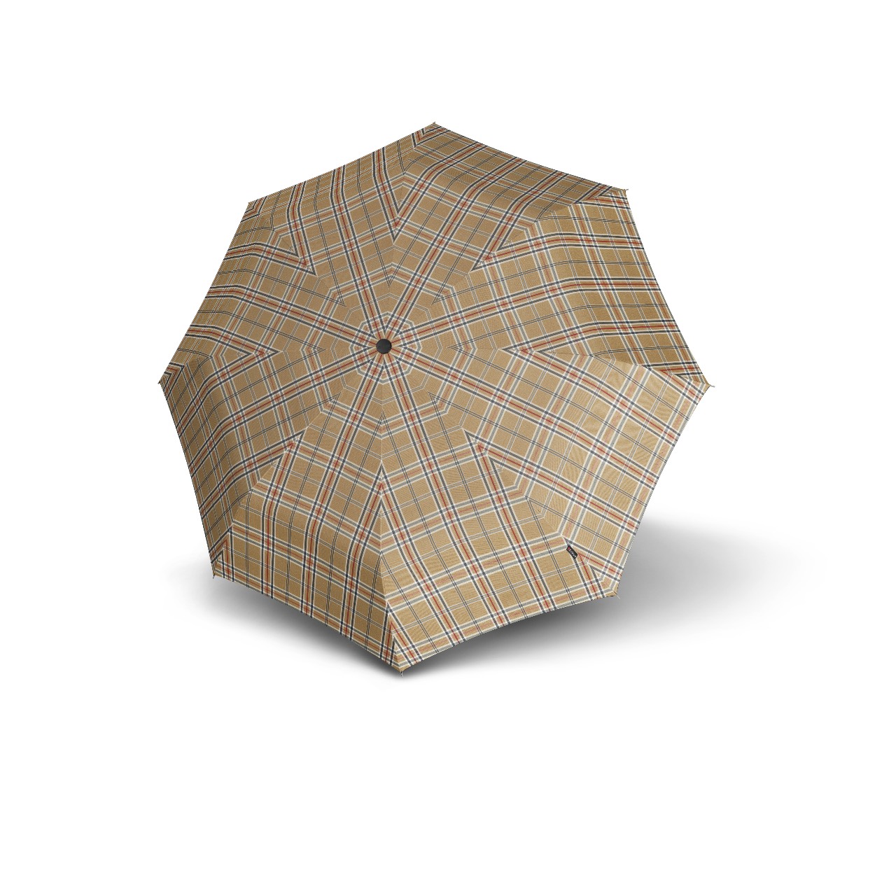 Gemak dient de mens met deze paraplu. Met een druk op de knop de paraplu inklappen of opendoen betekend dat u altijd een hand vrij kunt hebben.

eigenschappen:
Glasfiber baleinen
8 kant stok.
polypongee doek

Lengte opgevouwen 29cm
doorsnede paraplu 100cm

Onderhoud:
Open drogen en niet bij een warmte bron.