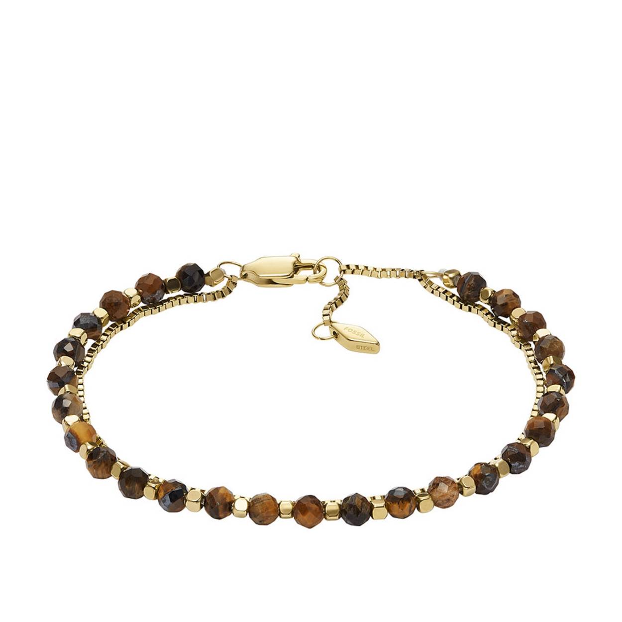 De sieraden van Fossil worden gemaakt van de beste materialen. Zo is dit sieraad gemaakt van rvs en heeft het een mooie goudkleurig kleur. Dit sieraad is geschikt voor elke gelegenheid, zowel casual overdag of chique in de avond.