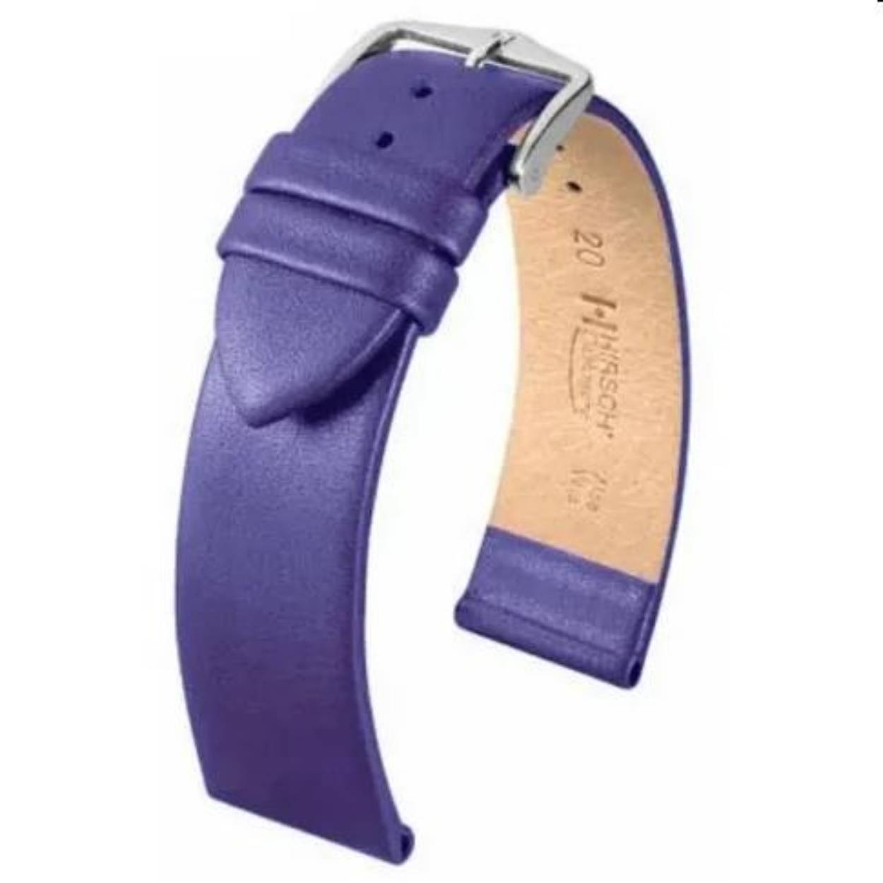 HIRSCH CASHMERE M PURPLE SHINY CALF 18/16MM