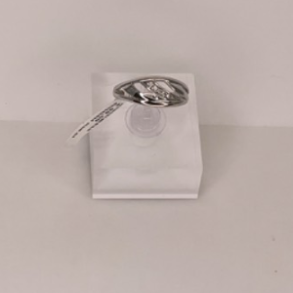 Rosa di luca zilver met briljant