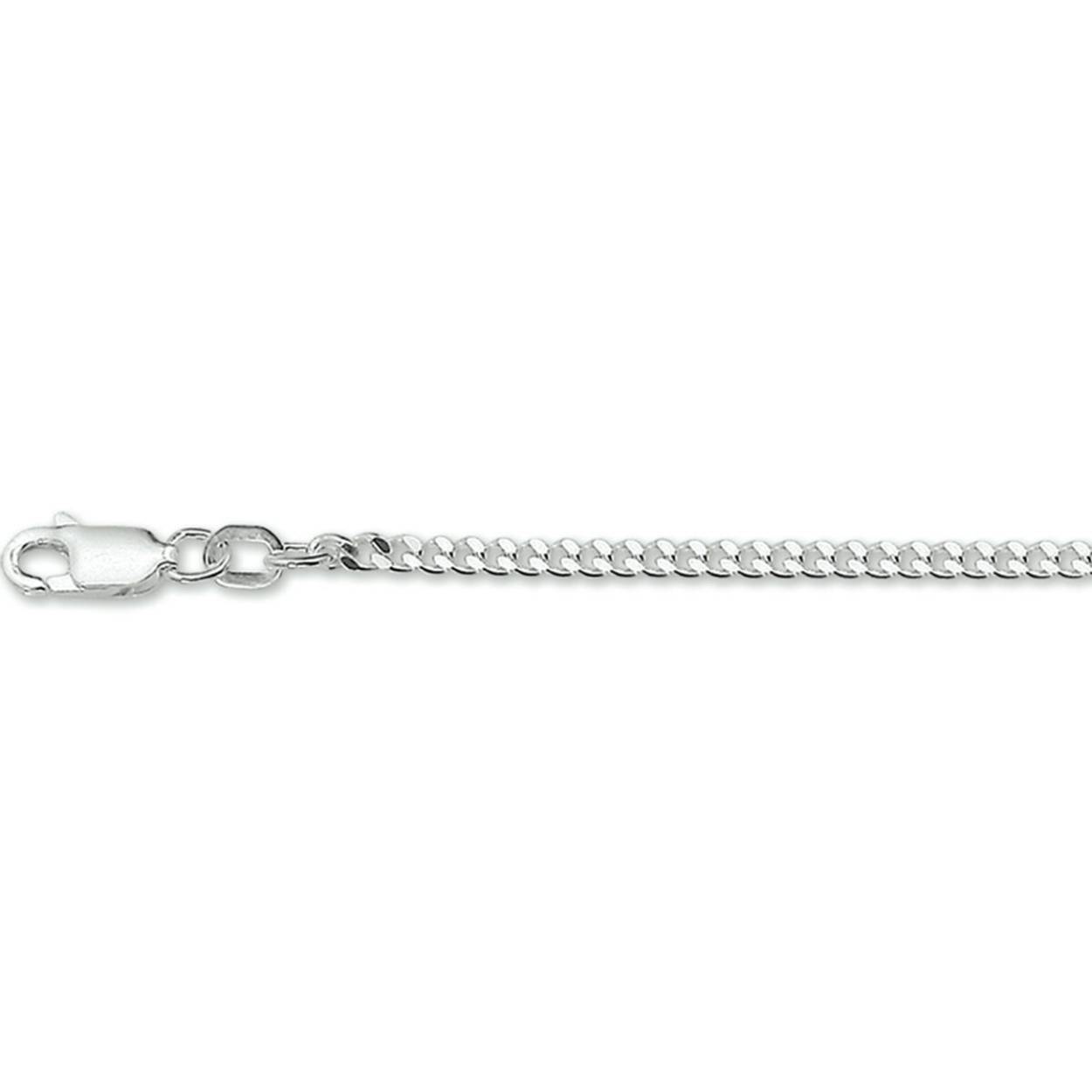 Zilveren lengtecollier
