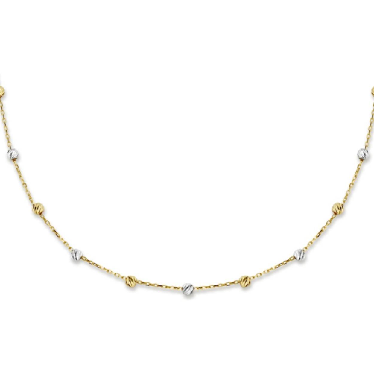 tricolor collier 42-45CM