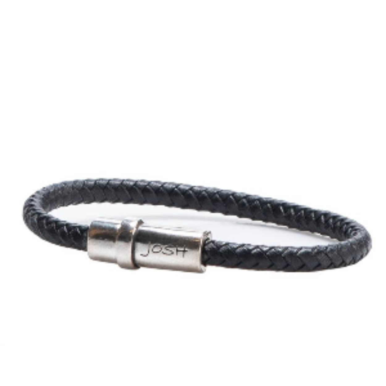 Josh armband zwart/bruin