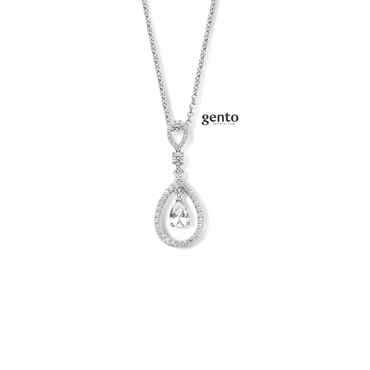 Ketting zilver gento jewels
