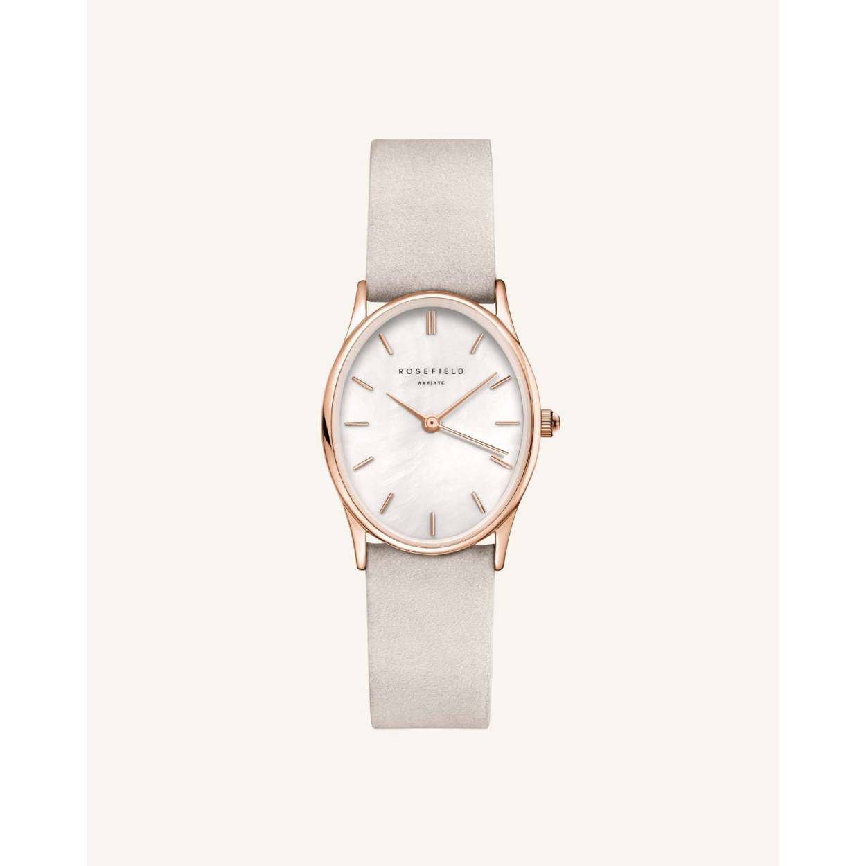 The Oval is het nieuwste horloge van Rosefield — een hele nieuwe shape, speciaal voor de vrouw die trends zet. The Oval heeft Rosefields herkenbare minimalistische details maar komt met een nieuwe straps: in roestvrij staal & pastelkleurige leren banden.