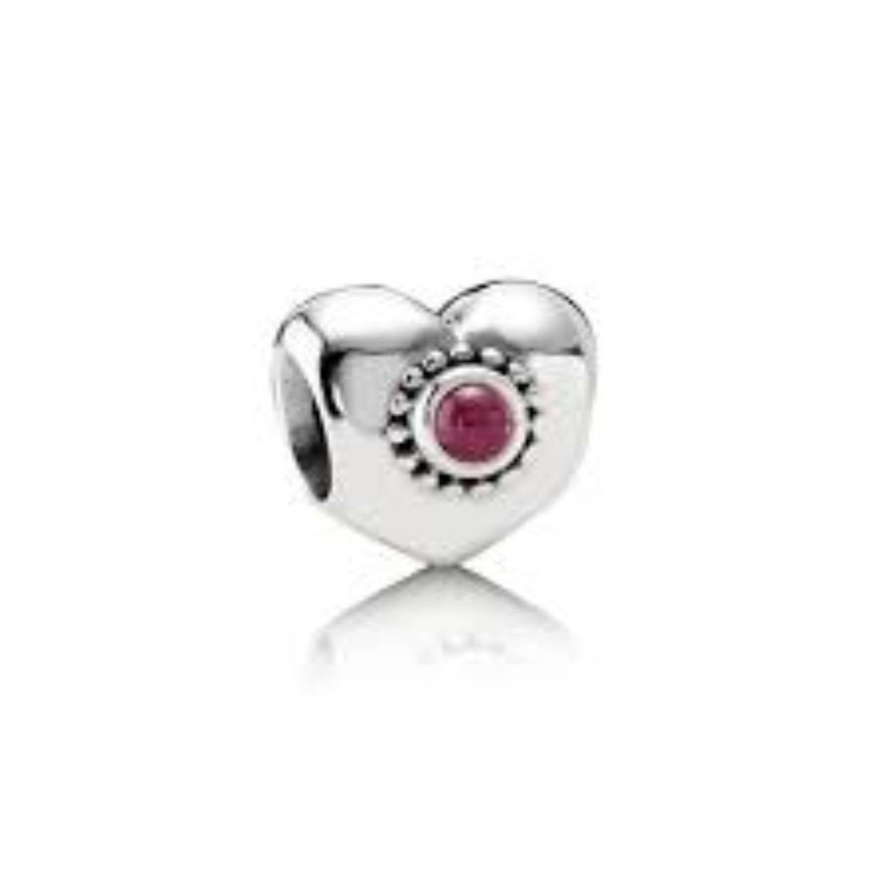 hartje rose rhodolite /parelrand