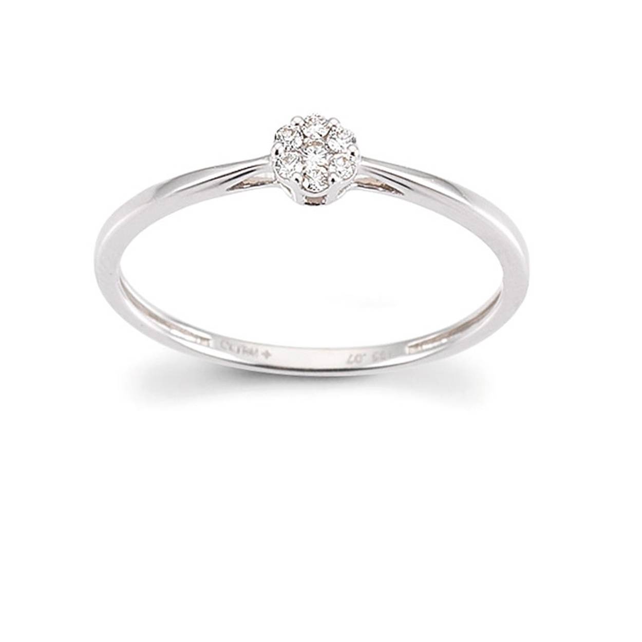 Witgoud  0.07ct